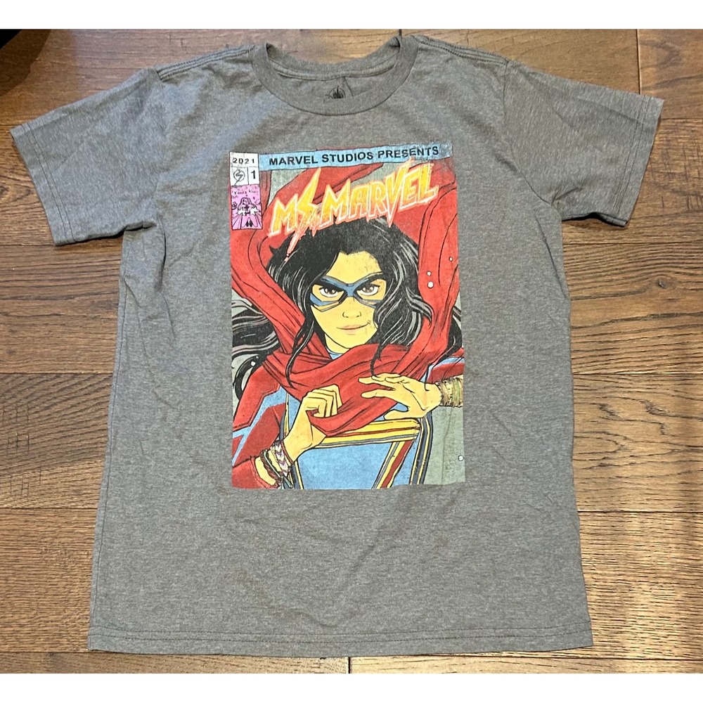 Disney Marvel Studios Presents‎ Ms. Marvel Comic Graphic T-Shirt Kids